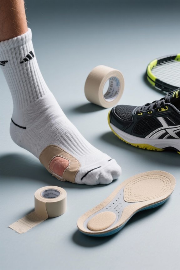 blister prevention for tennis