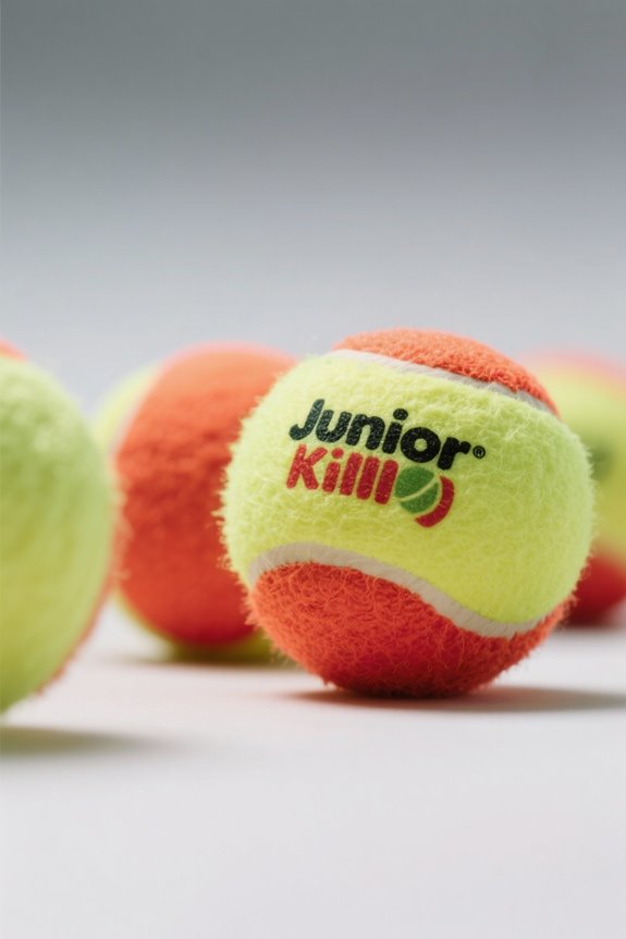 choosing junior tennis balls