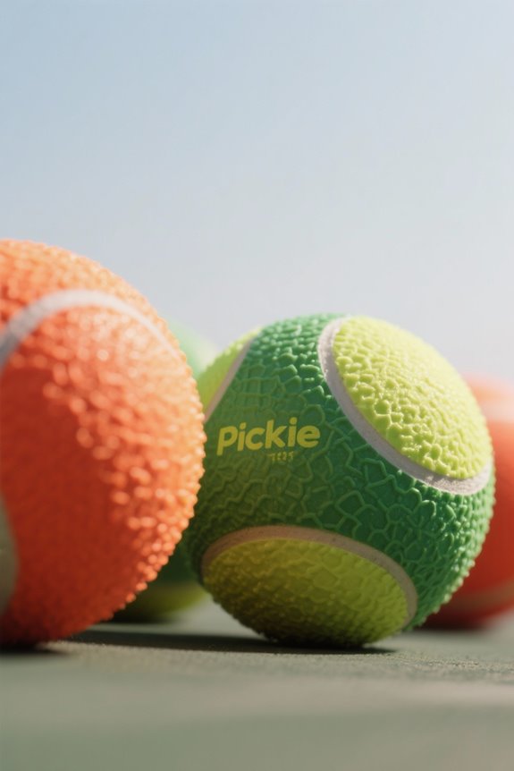 choosing outdoor pickleball balls