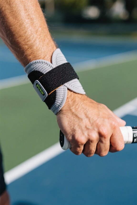 choosing pickleball wrist support