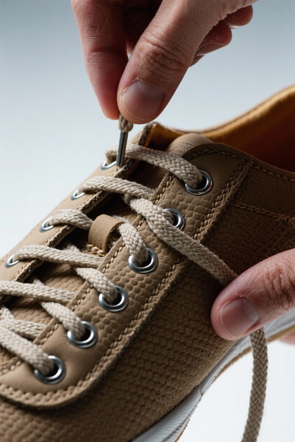 clean laces and insoles