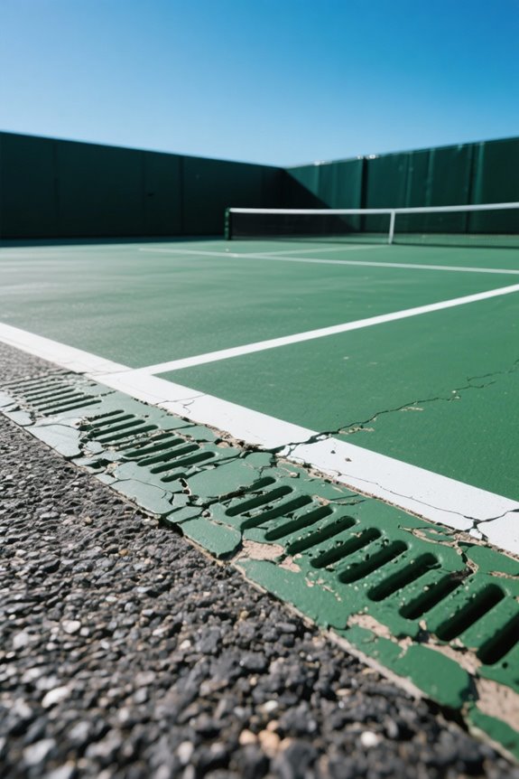 court maintenance and upkeep