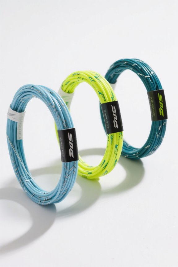 durable tennis strings selection