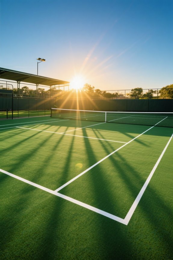 east west court design challenges