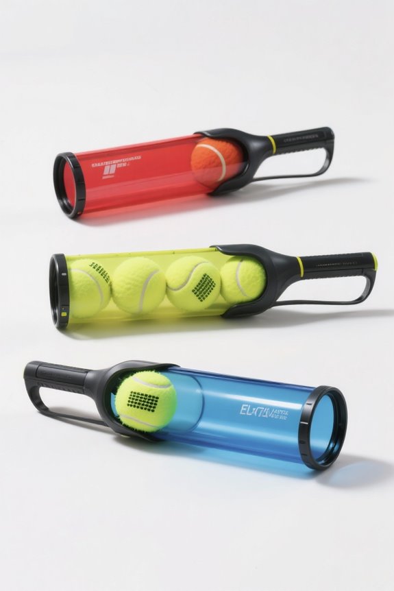 effortless tennis ball pickup