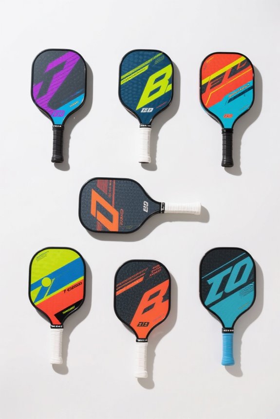 lightweight paddles enhance performance