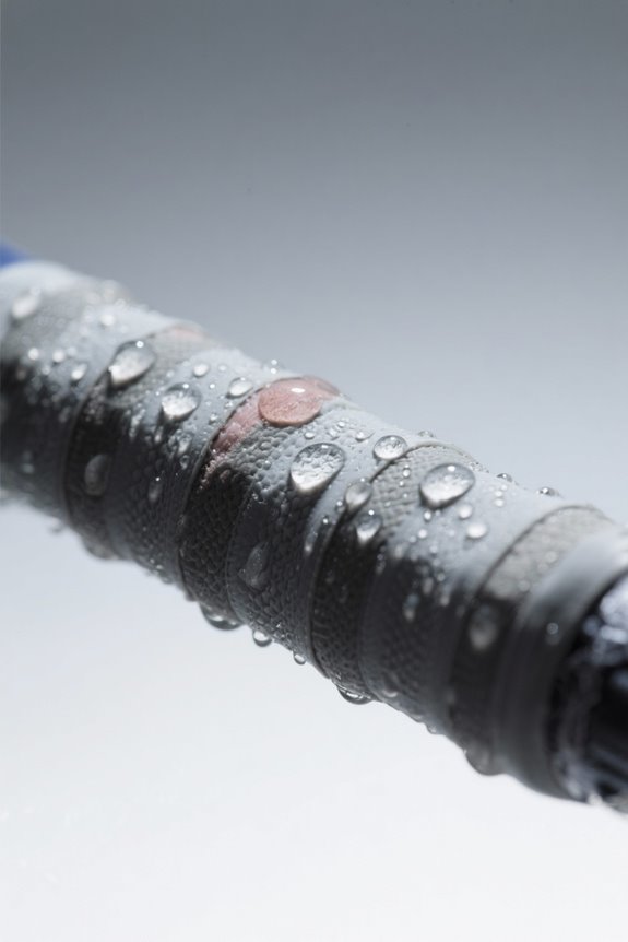 moisture causes blister formation
