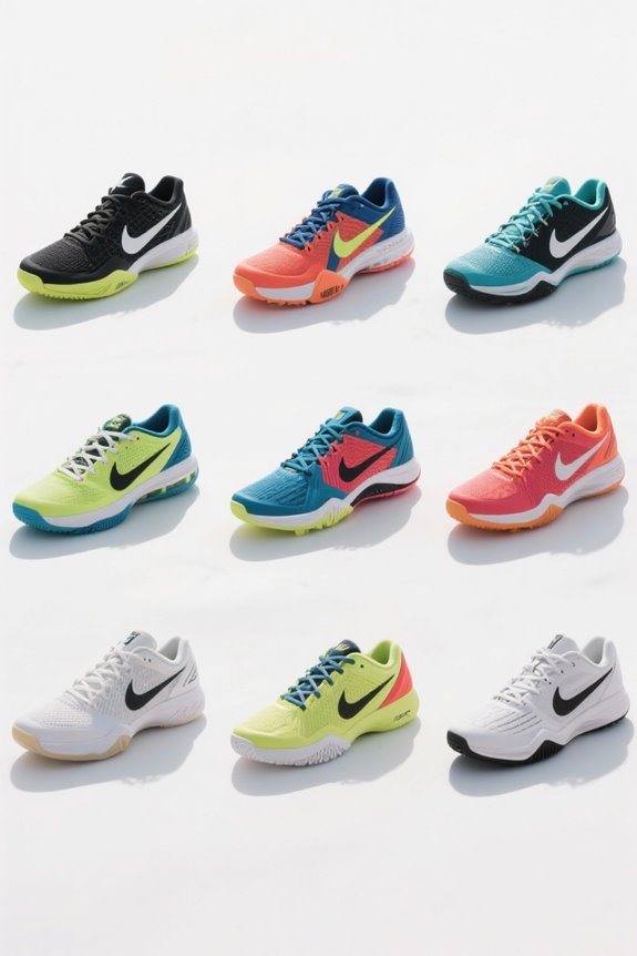 nike tennis shoes ranking