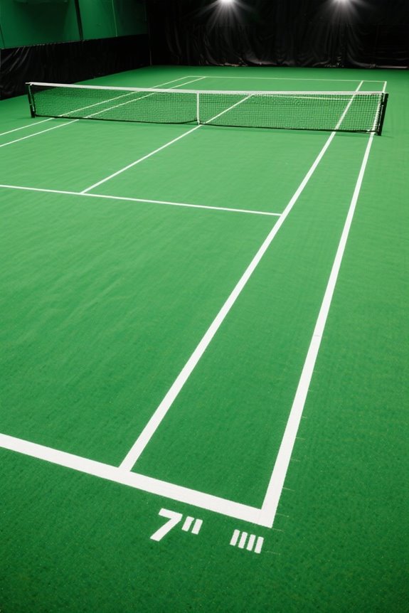 non volley zone dimensions explained