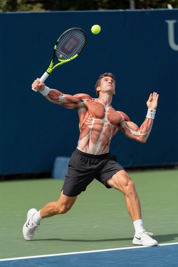 optimize tennis serve performance
