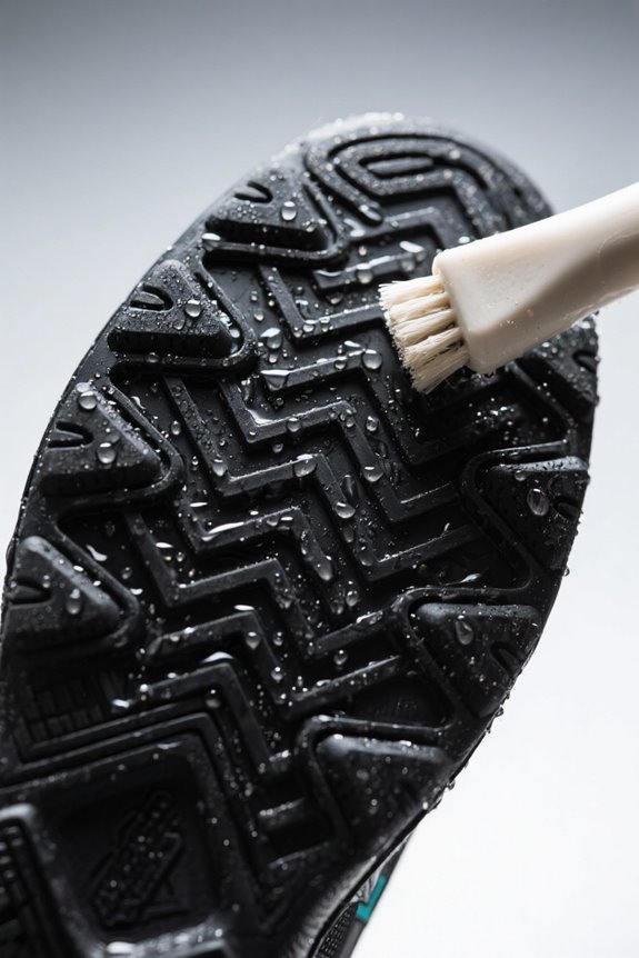 outsole cleaning for performance