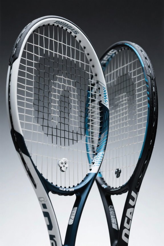 oversized and mid plus racquets