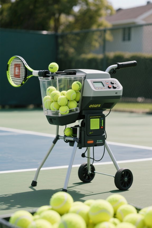 portable tennis machine considerations