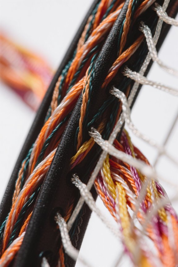 selecting multifilament tennis strings