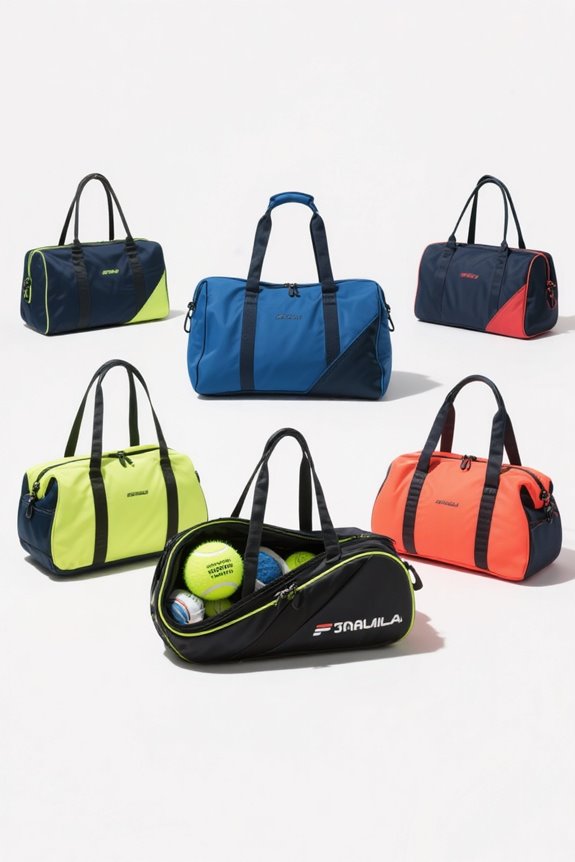 stylish and comfortable tennis bags
