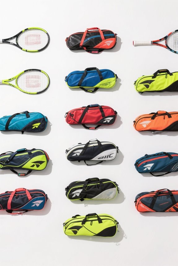 stylish and protective racquet bags