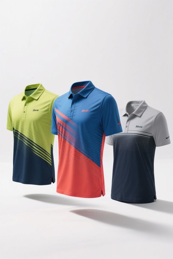 stylish performance pickleball shirts