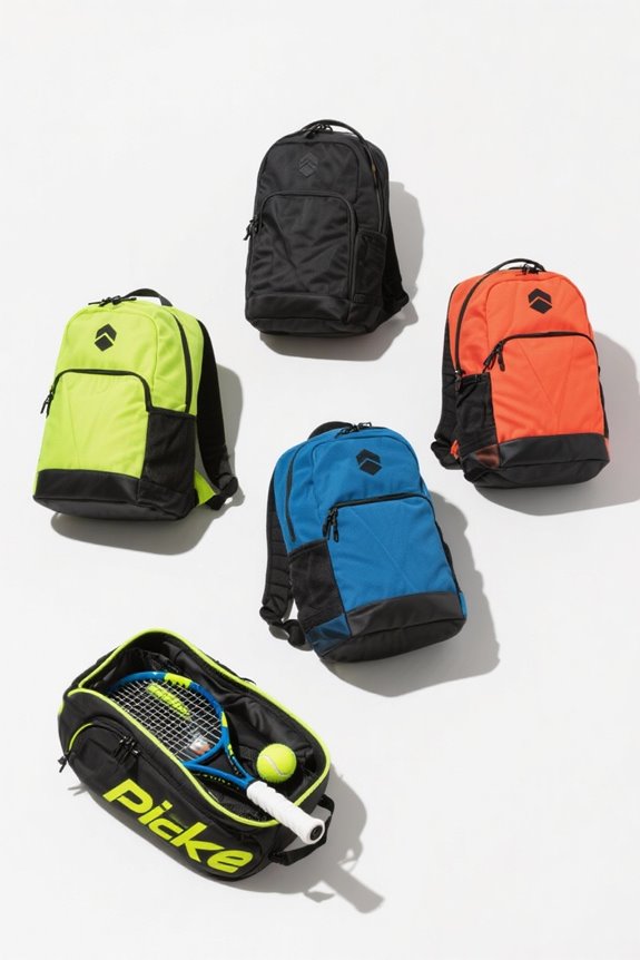 stylish pickleball paddle backpacks