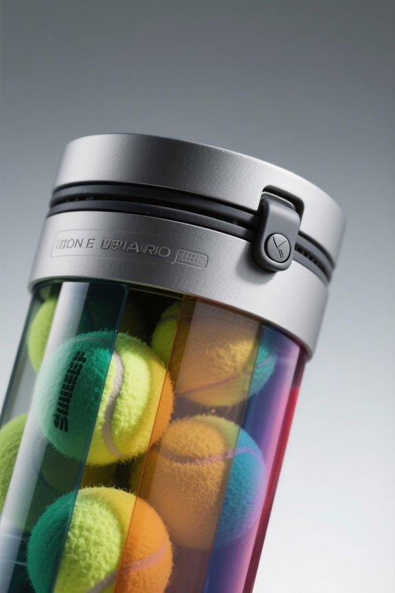 tennis ball canister selection