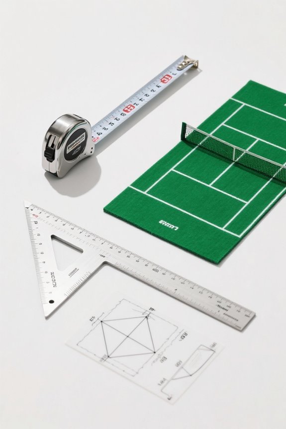 tennis court dimensions explained