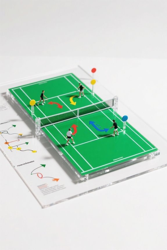tennis doubles player positioning