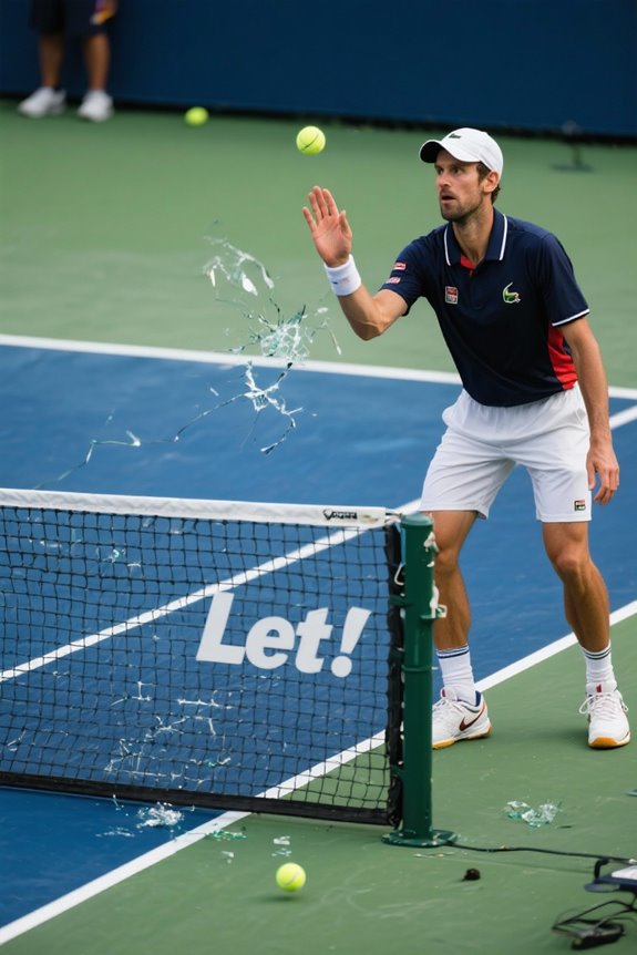 tennis rules for replaying points