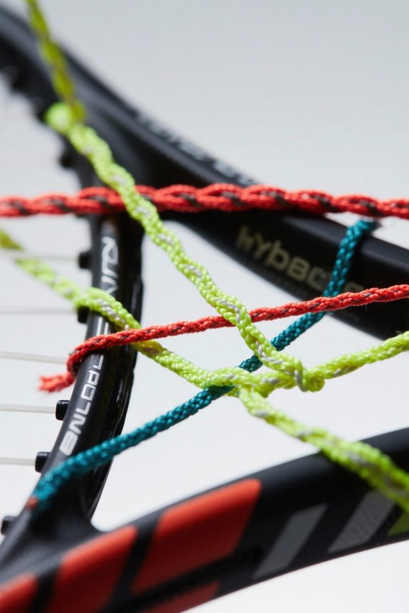 tennis string hybrid selection