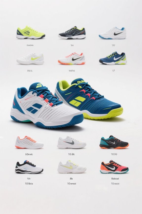 top babolat tennis shoes