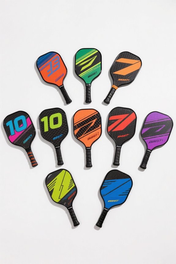 top carbon fiber paddles
