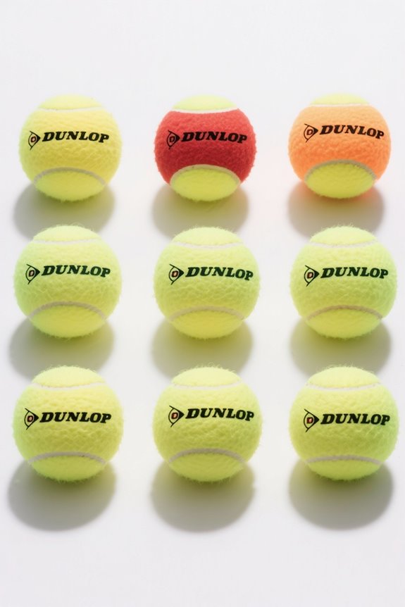 top dunlop tennis balls