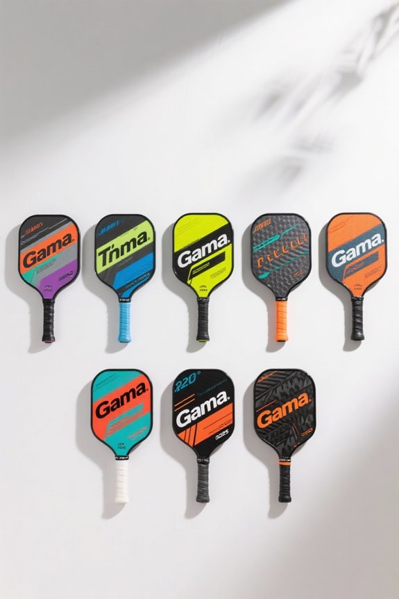 top gamma pickleball paddles