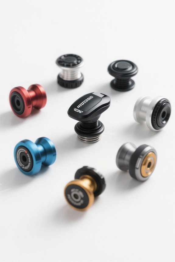 top head vibration dampeners