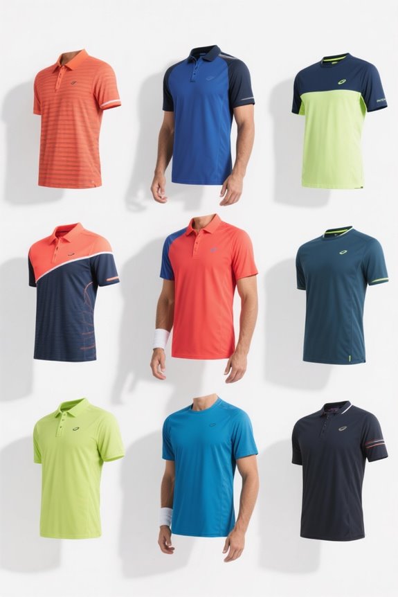 top men s tennis shirts