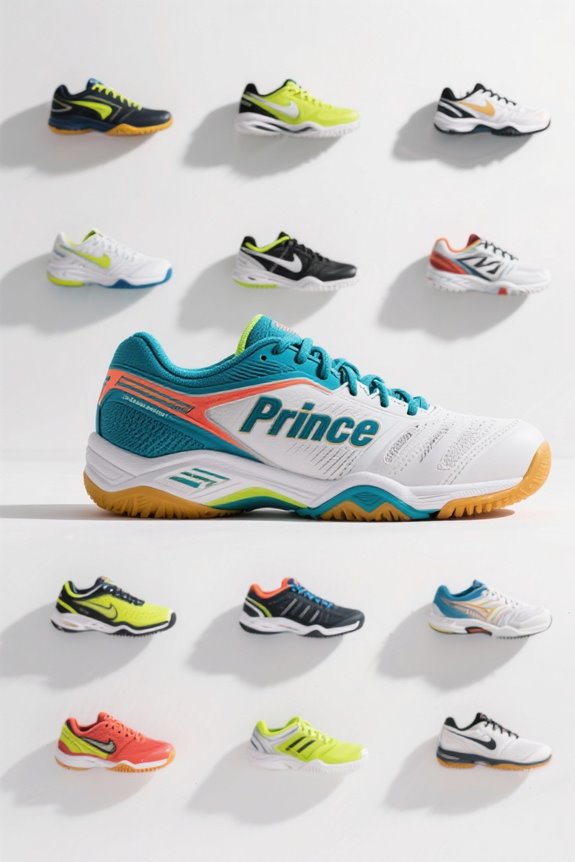 top prince tennis footwear