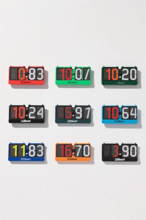 top tennis scoreboards reviewed
