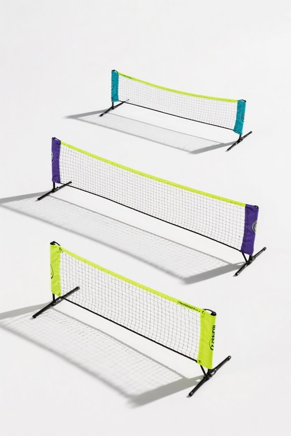 versatile portable tennis nets