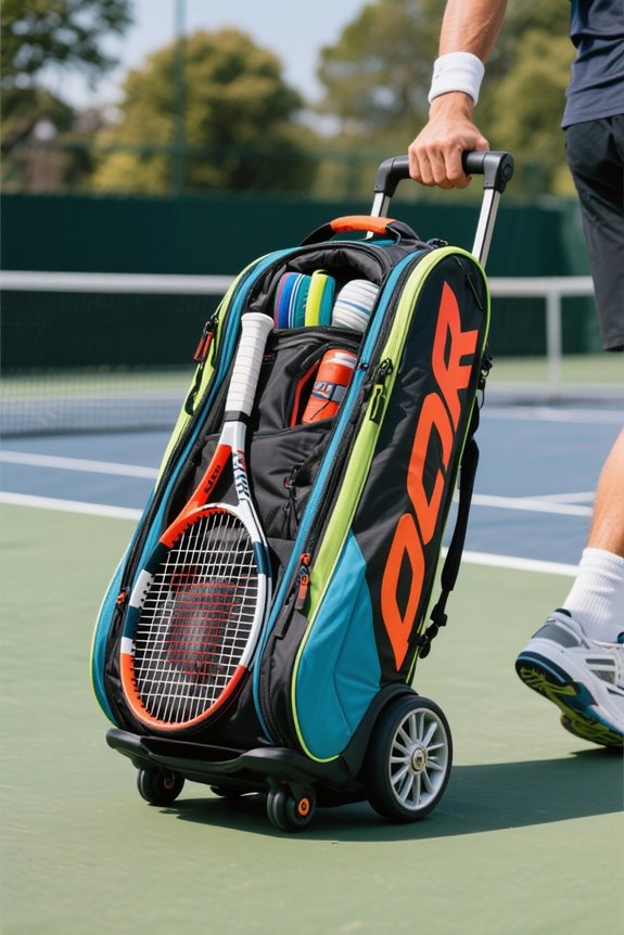 wheeled tennis bag considerations